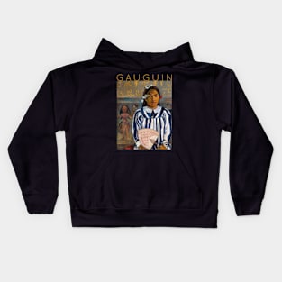 Paul Gauguin - Ancestors of Tehamana Kids Hoodie